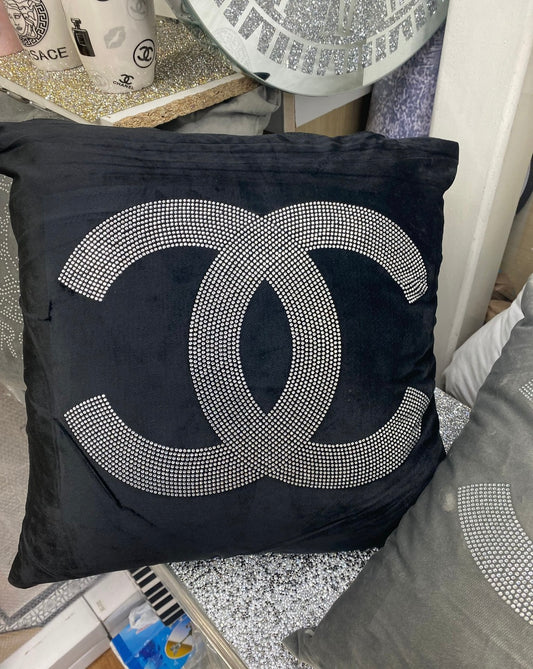 C Velvet Crushed Cushion