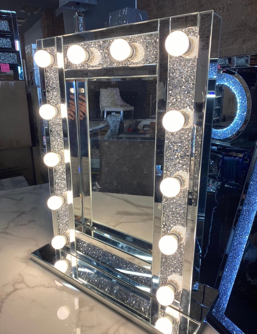 Crushed Diamond XL WALL MIRROR