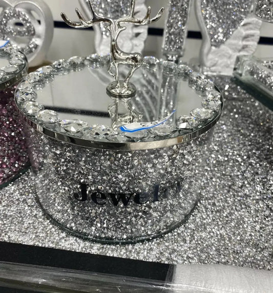 Diamond crushed Jewellery Cylinder