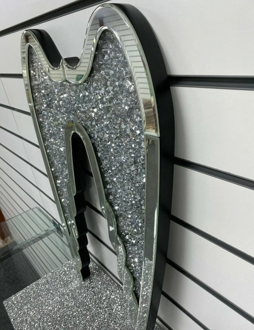 Diamond Crushed XL Angel Wings