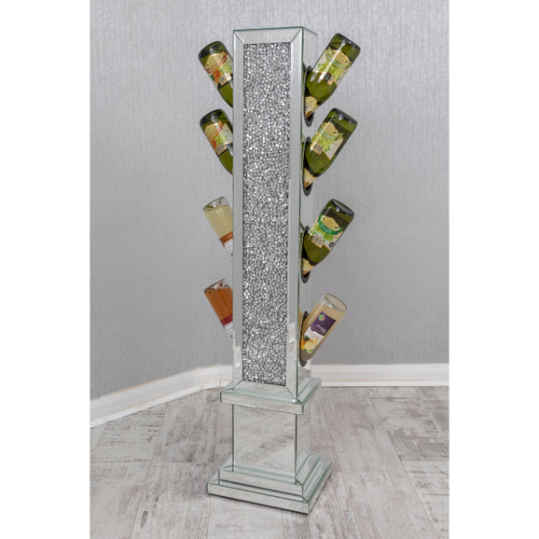 Diamond Crushed Bottle/Wine Holder