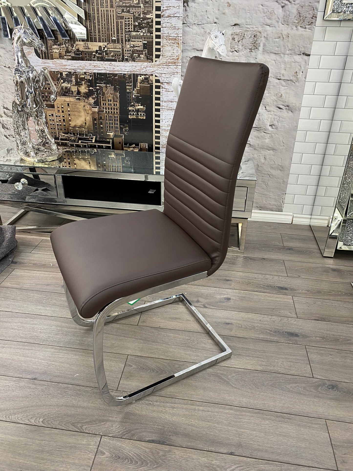 Leather Dining Table Chairs Home Decor